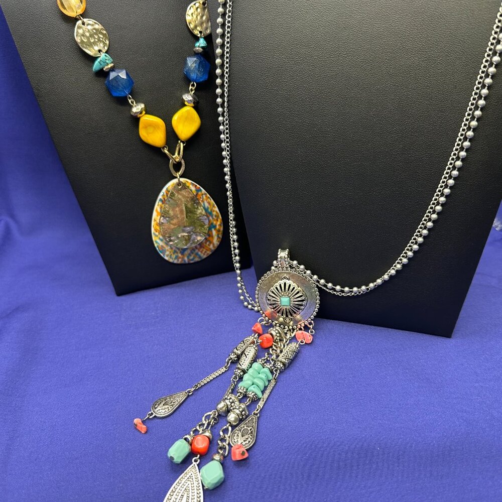 Set:  2 Ruby Rd. Colorful Necklaces - Picture 11 of 15